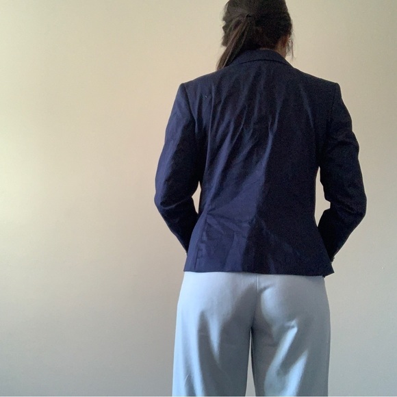 🌟Bianca Nygard Navy Blue Blazer - Size  10P 🌙 - Picture 11 of 11